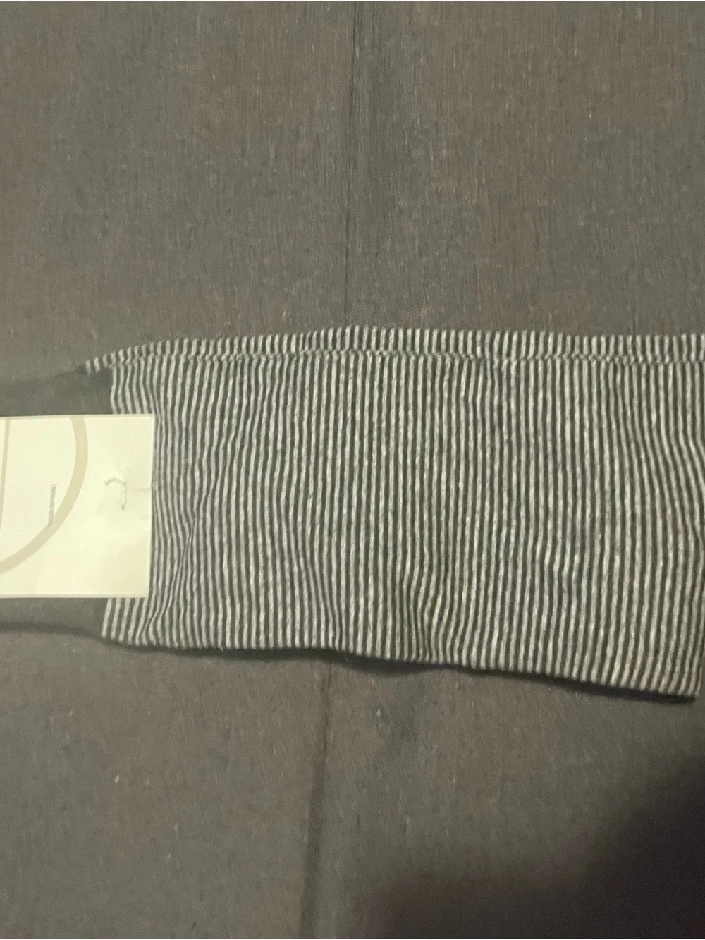 Peter Millar Black and Gray Thin-Stripe Dress Socks